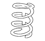 30884226 - : Coil Spring for Volvo Image