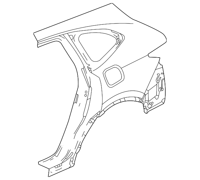 2022-2024 Acura MDX Quarter Panel 04636-TYA-A00ZZ | OEM Parts Online