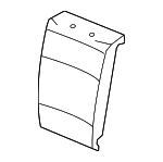 52207212286 - Body: Seat Back Cover for BMW: 328i, 328i xDrive, 335d, 335i, 335i xDrive, M3 Image