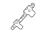 LR134950 - Body: Lower Bracket for Land Rover: Range Rover Image