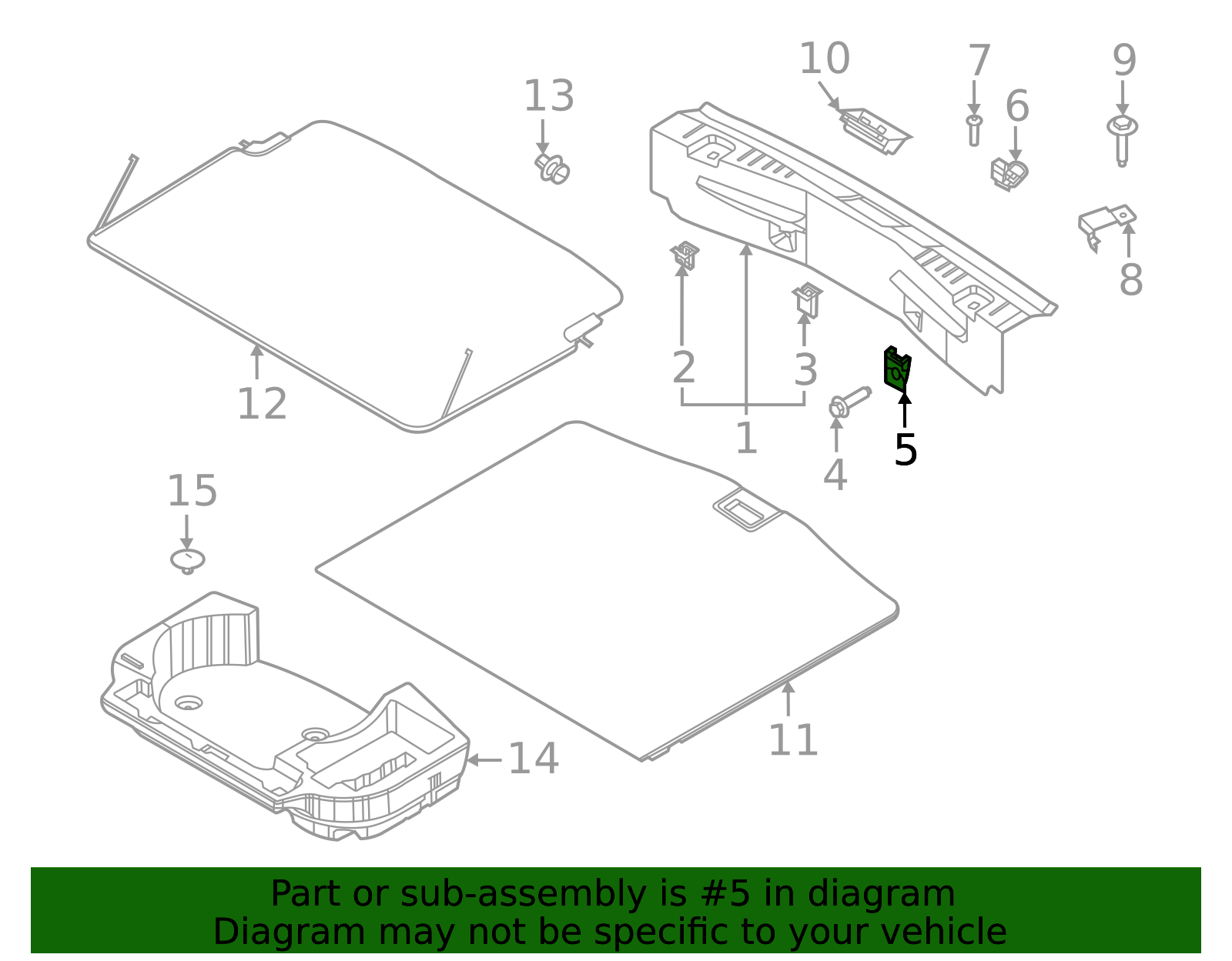 S442 2021-2025 Ford Lift-Gate Trim Scuff Plate Nut -W711670-S442 ...