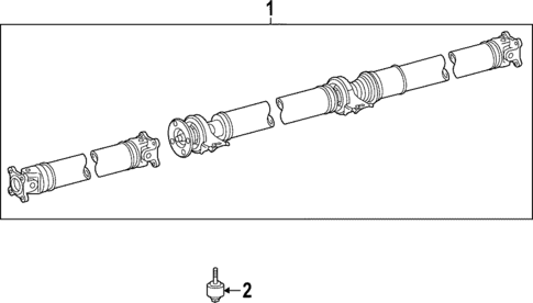 Drive Shaft for 2023 Lexus NX250 #0