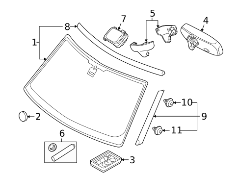 Reveal Moldings for 2013 Land Rover LR4 #0