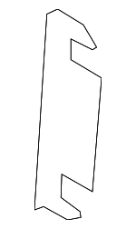 8663768 - Body: Upper Hinge Shim for Volvo: S60, S60 Cross Country, S80, V60, V60 Cross Country, V70, XC60, XC70 Image