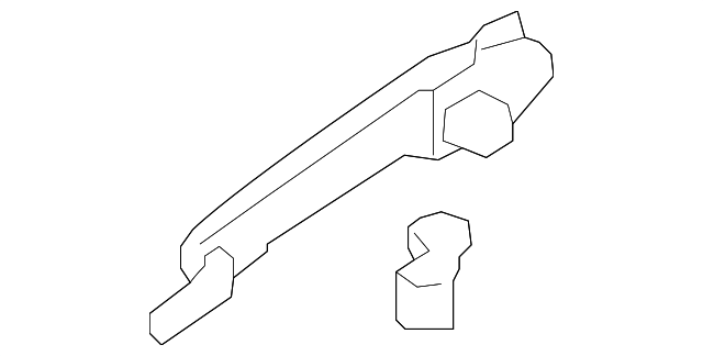 悠ページ NE51-58-410E-12 - Handle, Outside - 2009-2015 Mazda MX-5 Miata