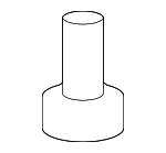 99950749740 - Body: Bumper Cover Rivet for Porsche: 911, Boxster, Panamera Image