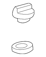 1218050031 - Engine: Filler Cap for Lexus: GS400, GS430, GX470, LS400, LS430, LX470, SC400, SC430 Image