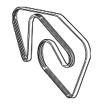 XW4Z8620CA - Maintenance &amp; Lubrication: Serpentine Belt for Lincoln: LS Image