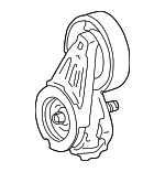 4R8Z6B209AA - Cooling System: Belt Tensioner for Lincoln: LS Image