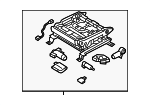 88500S9540 - Body: Seat Track for Kia Image