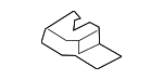 88593S9000WK - Body: Track End Cover for Kia Image