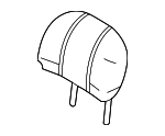 89700R0KA0KQ5 - Body: Headrest for Kia Image