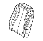 89360R0740KQ5 - Body: Seat Back Cover for Kia Image