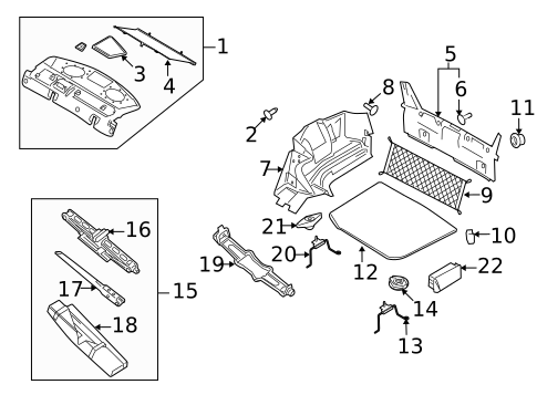 Interior Trim - Rear Body for 2009 Ford Taurus #0