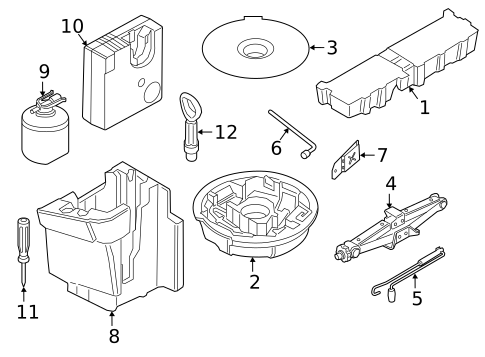 Jack & Components for 2022 BMW X2 #0