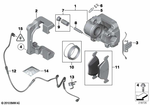 34116791919 - : Caliper Housing Left for BMW Image