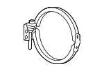 LR178970 - Exhaust: Converter &amp; Pipe Clamp for Land-Rover Image image