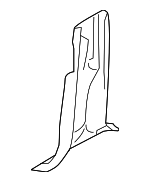 95B867239BOP1 - Body: Lower Center Pillar Trim for Porsche: Macan Image