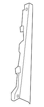 95B868239A1E0 - Body: Pillar Trim for Porsche: Macan Image