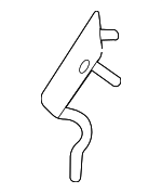 95B8681711E0 - Body: Windshield Pillar Trim Cap for Porsche: Macan Image