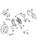 68013764AA - Brakes: Brake Rotor for Mopar Image