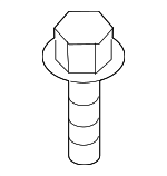 72128244969 - Body: Bumper Cover Bolt for Mini Image