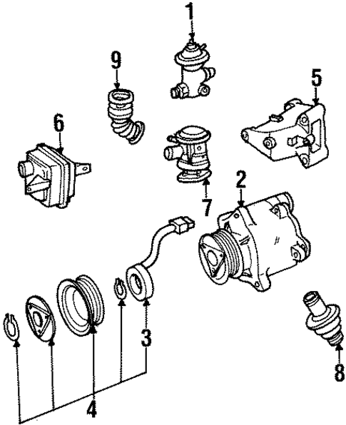 A.I.R. System for 1993 Mercedes-Benz 400 SEL #0
