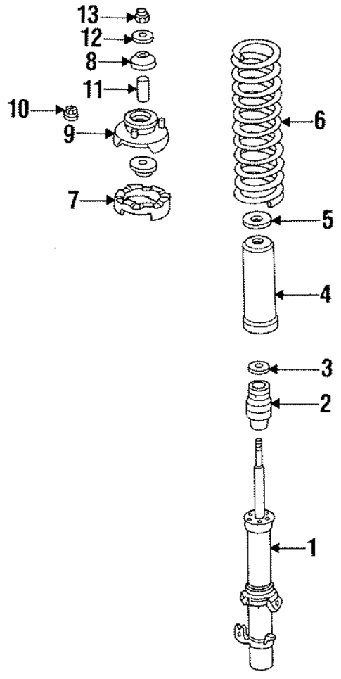 Shocks & Suspension Components for 1995 Honda Odyssey #0