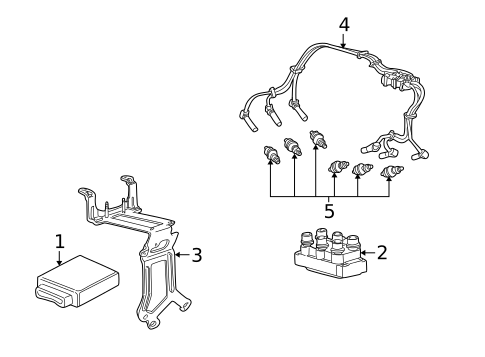 Ignition System for 2002 Ford Explorer Sport #0