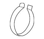 99634729305 - Steering: Boot Clamp for Porsche: 911, Boxster, Cayman Image