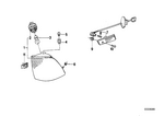 63131378821 - Lighting: Flasher-Parking Light Left for BMW Image