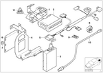 65908368215 - Audio, Navigation, Electronic Systems: Support Bracket, Navigation Computer for BMW Image