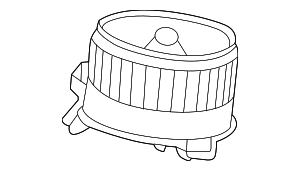 79310T0AA01 - : Blower Motor for Acura Image