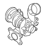 4E145722N - Air &amp; Fuel Delivery: Turbocharger for Volkswagen Image