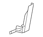 88980508 - : Driver Side Rocker Panel Rear Molding for Cadillac: SRX Image