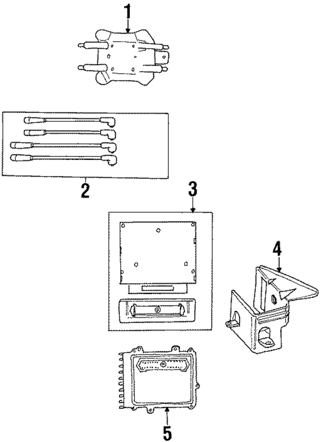 4773841 - Electrical: Plug Wire Set for Mopar Image