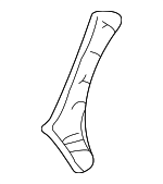 1J0810421A - Body: Lower Panel for Volkswagen: Golf, Jetta Image