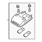 928002J010H9 - : Reading Lmp Assembly for Kia: Borrego Image