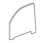 25937070 - Body: Door Glass for Saab: 9-7x Image