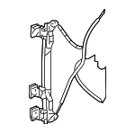 19257036 - : Window Motor for Saab: 9-7x Image
