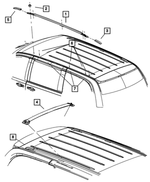 5113574AB - Body Sheet Metal Except Doors: Mastic Patch for Chrysler: Town &amp; Country | Dodge: Grand Caravan | Ram: C/V Image