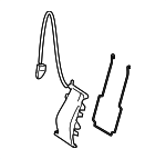 6F9Z7465501A - Body: Lumbar Support for Ford: Five Hundred, Freestyle, Taurus, Taurus X | Mercury: Montego, Sable Image