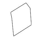 5F9Z7461693AAB - Body: Cover Plate for Mercury: Sable Image