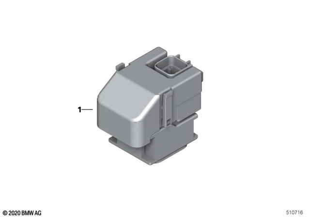 12417711474 - General Electrical System: Starter Relay -  for BMW-Motorrad Image image