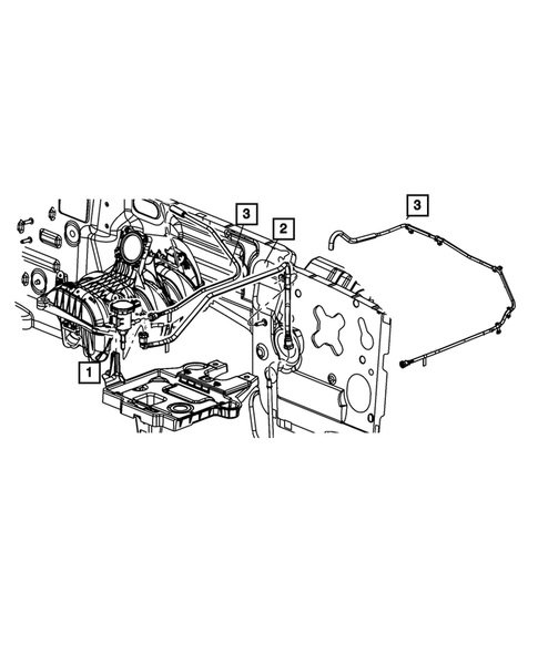 Emission Harness for 2008 Dodge Nitro #0