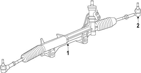 Steering Gear & Linkage for 2008 Dodge Durango #1