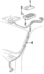 12137213 - Body: Wire Harness for Chevrolet: C1500, C2500, C3500, K1500 Pickup, K2500 Pickup, K3500 Pickup | GMC: C1500 Pickup, C2500 Pickup, C3500 Pickup, K1500 Pickup, K2500 Pickup, K3500 Pickup Image