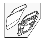 77004KL000 - Body: Door Shell for Hyundai: Ioniq 6 Image