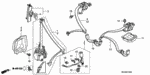 90133SZ4003 - Interior/Bumper: SCREW, ET (7X16) for Acura Image