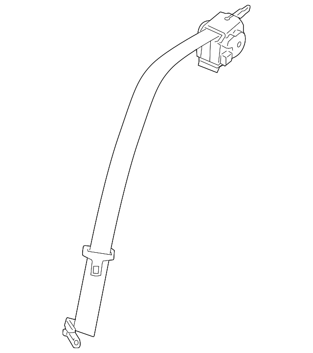 Retractor Assembly - BMW (72116973974)